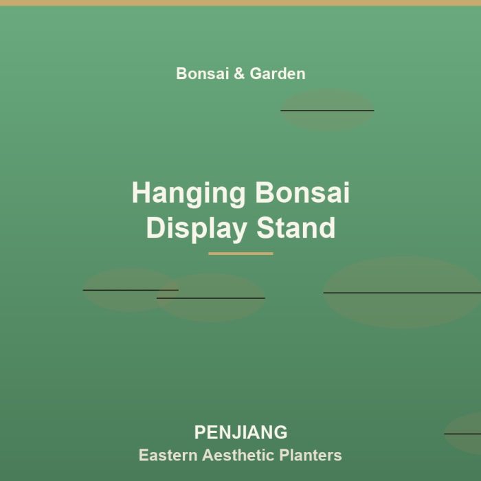 Hanging Bonsai Display Stand