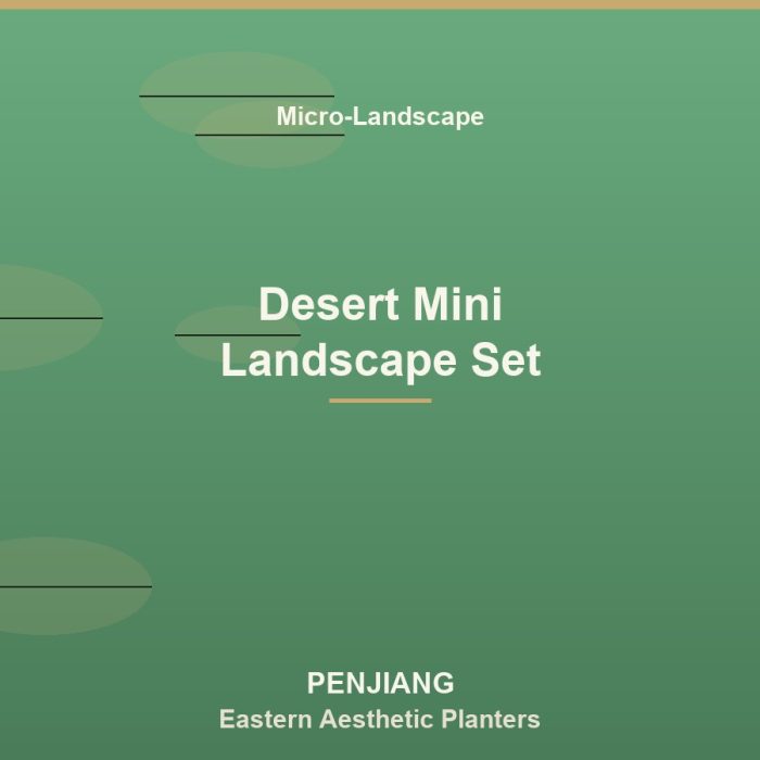 Desert Mini Landscape Set