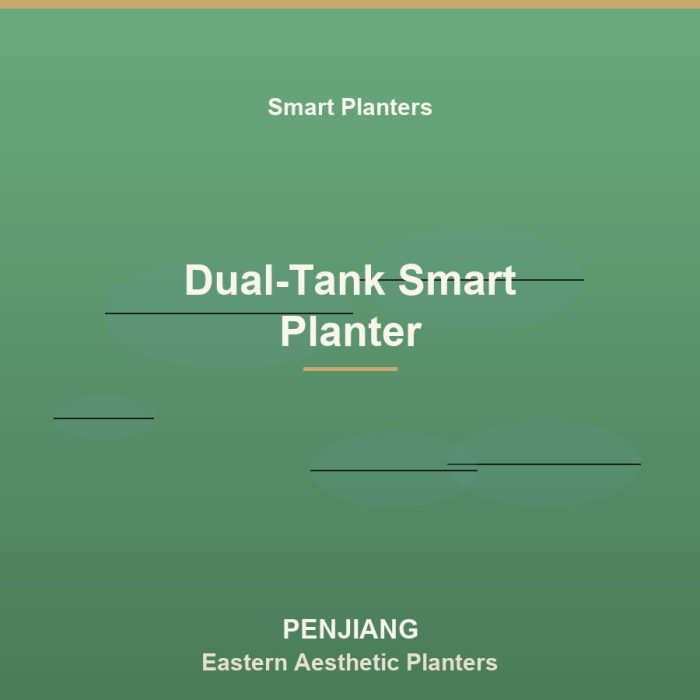 Dual-Tank Smart Planter